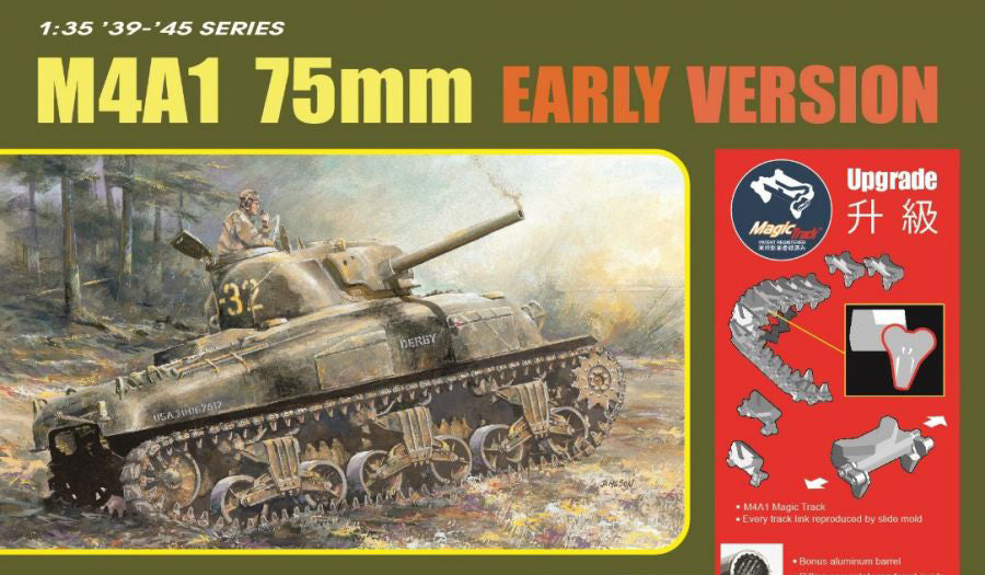 M4A1 Sherman Early Version Kit – Dragon 1:35
