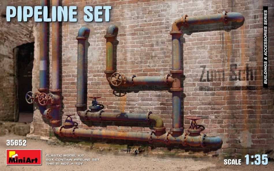 Pipeline Set Kit – Miniart 1:35