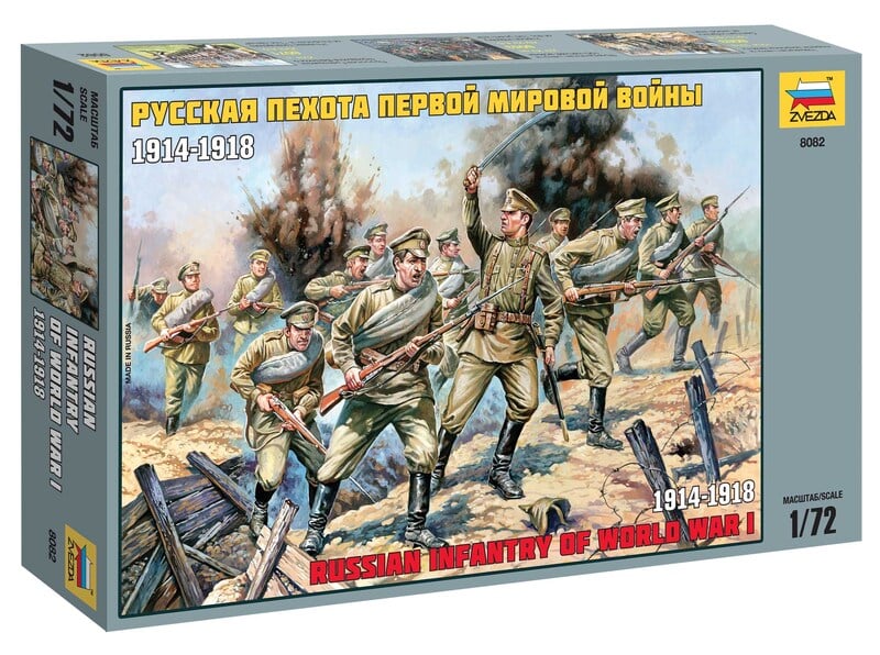 Fanteria Russa WWII Kit – Zvezda 1:72