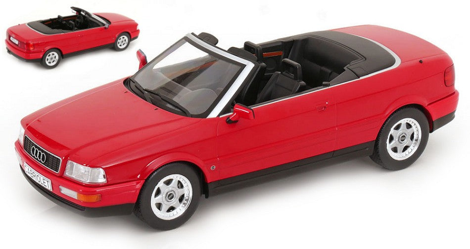 Audi 80 Cabrio 1991 Red – ModelCarGroup 1:18