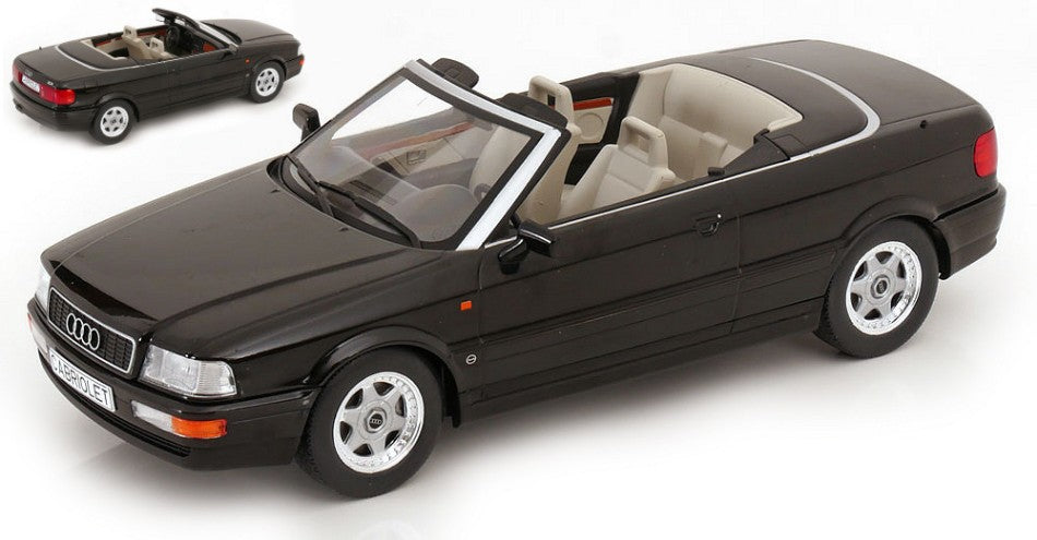 Audi 80 Cabrio 1991 Black – ModelCarGroup 1:18