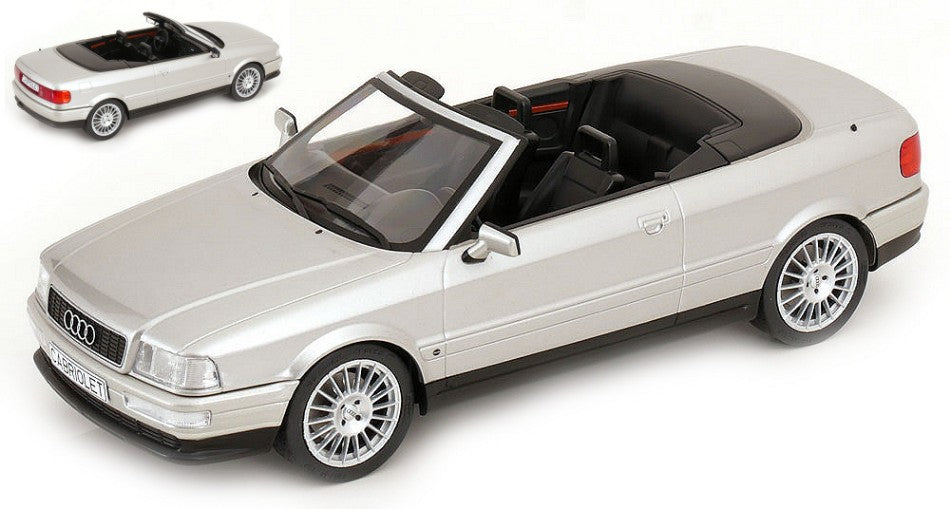 Audi 80 Cabrio 1991 Silver – ModelCarGroup 1:18