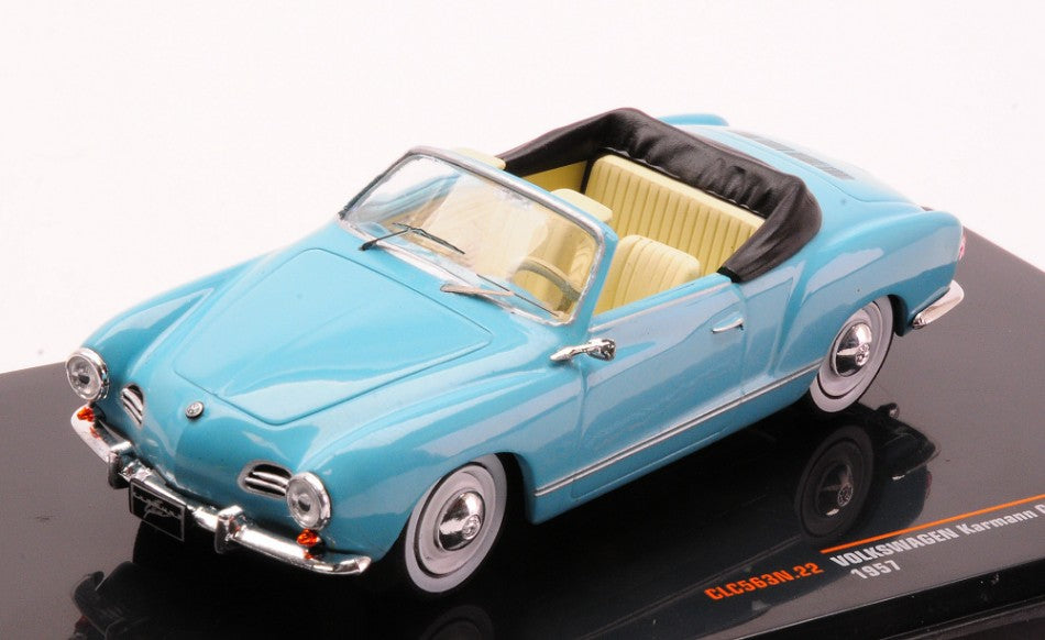 Vw Karmann Ghia 1955 Light blu 1:43 – Ixo Model