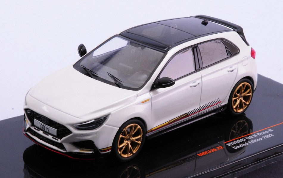 Hyundai i30 N Drive-n Limited Edition 2022 Met.white – Ixo Model 1:43