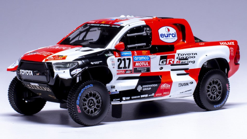Toyota Gr Dkr Hilux T N.217 Rally Dakar 2022 De Lategan-cummings – Ixo Model 1:43