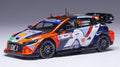 Hyundai i20 N WRC N.9 Rally Croatia 2024 Mikkelsen/eriksen – Ixo Model 1:43