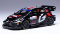 Toyota Yaris WRC N.17 Rally Croatia 2024 Ogier/landais – Ixo Model 1:43