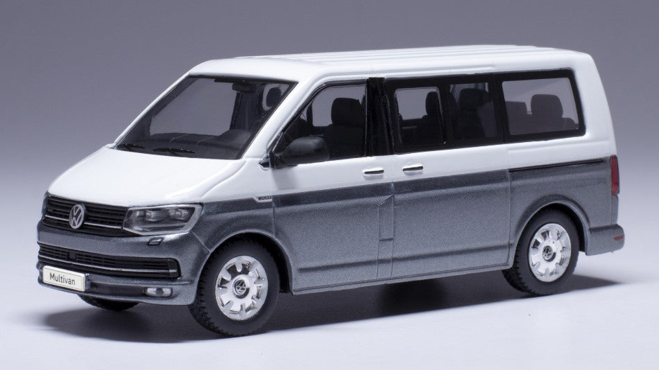 VW T6 Multivan 2017 White/grey – Ixo Model 1:43