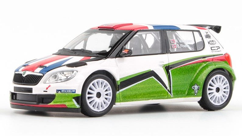 Skoda Fabia Ii Fl S2000 2010 Skoda Uk Mikkelsen Design 2011 – Abrex 1:43