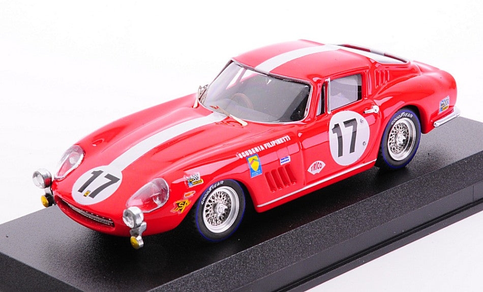 Ferrari 275 Gtb N.17 24 H Le Mans 1968 J.REY-C.HALDI – Best Model 1:43