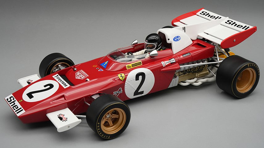 Ferrari 312 B2 N.2 Zandvoort GP 1971 J.ICKX C/vetrina – Tecnomodel 1:18