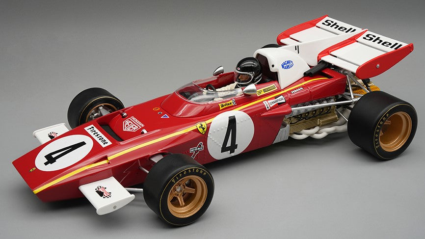 Ferrari 312 B2 N.4 Monaco GP 1971 J.ICKX C/vetrina – Tecnomodel 1:18
