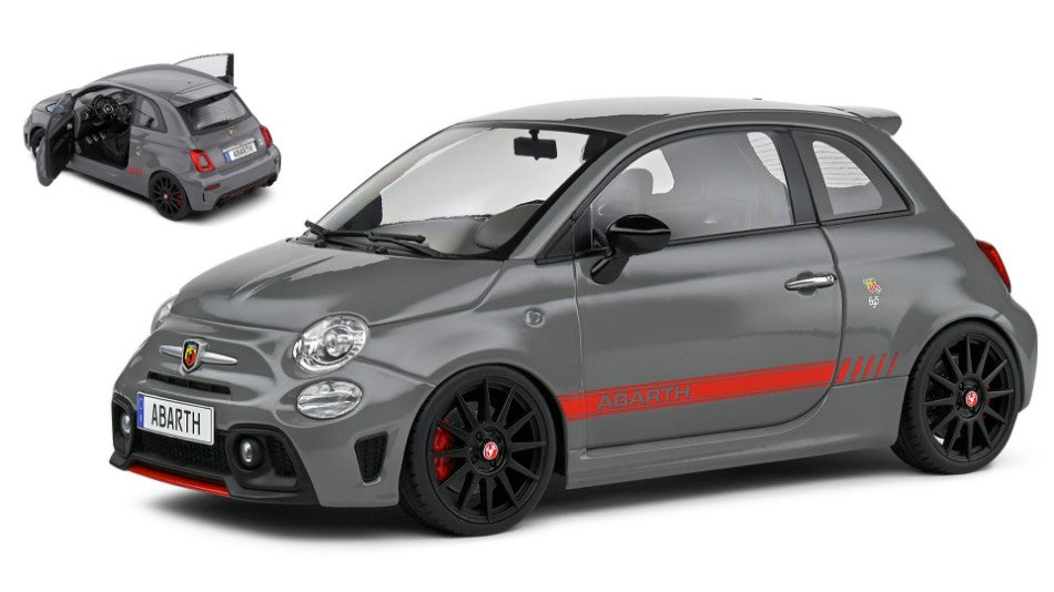 Fiat Nuova 500 Abarth 595 Xsr Yamaha Edition 2022 Grey – Solido 1:18