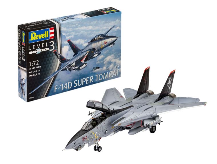 F-14D Super Hornet Kit – Revell 1:72