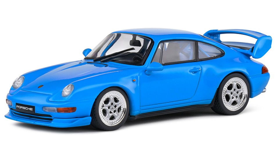 Porsche 911 993 Rs Clubsport Coupe 1993 Light Blue – Solido 1:43