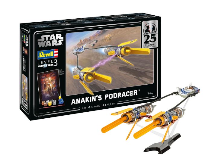 Gift Set Episode 1 25th Anakin's Podracer Kit – Revell 1:31