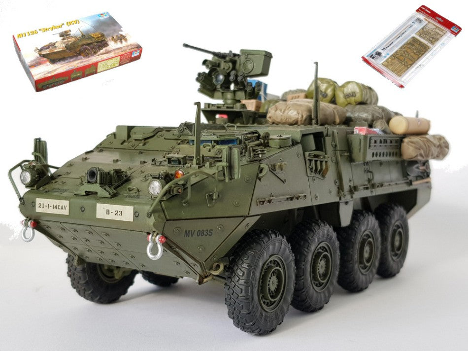 Carro M1126 Striker + Fotoincisioni 06603 Kit – Trumpeter 1:35