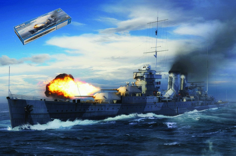 Nave British Royal Navy Hms York Kit – Trumpeter 1:700