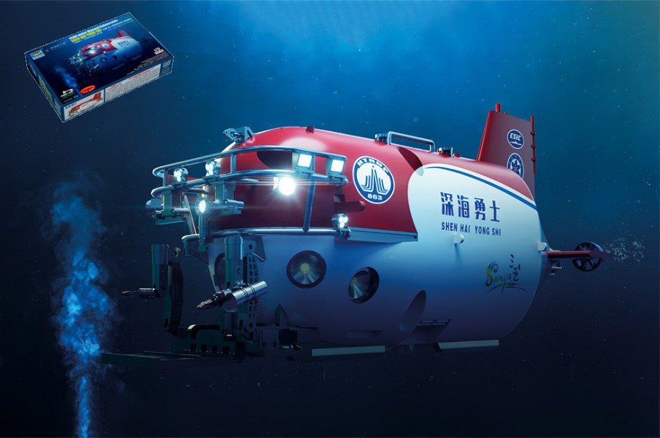 Submersible 2017 Shen Hai Yong Shi Archeological Excavation Kit – Trumpeter 1:72