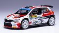 Skoda Fabia RALLY2 E N.4 Barum Rally 2022 Kopecky-hlousek – Ixo Model 1:43