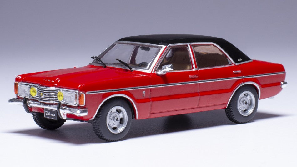Ford Taunus Gxl 1973 Red – Ixo Model 1:43