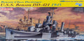 U.S.S. Nave Benson DD-421 Benson Class Destroyer 1945 Kit – Dragon 1:350