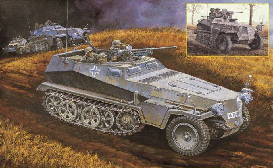 Sd.Kfz.250 Ausf.a Schuetzenpanzerwagen (2 In 1) Kit – Dragon 1:35