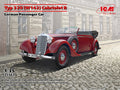Mercedes Typ 320 W142 Cabriolet B German Passenger Car Kit – ICM 1:35