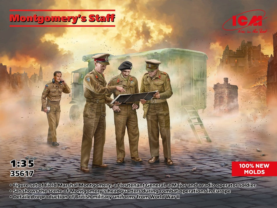Montgomery's Staff Kit – ICM 1:35