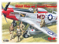 Usaaf Pilots 1941-45 5 Figures 3 Pilots 2 Mechanics Kit – ICM 1:48