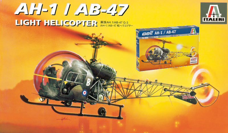 Elicottero Ah 1/AB-47 Kit – Italeri 1:72