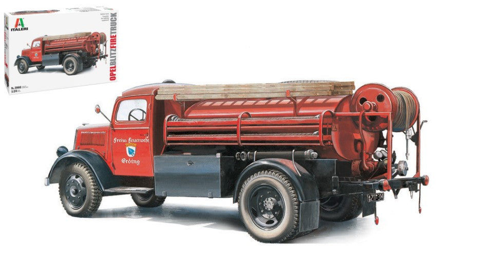 Opel Blitz Fire Truck Kit – Italeri 1:24