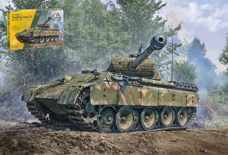 Pz.kpfw. V Panther Ausf.a Kit – Italeri 1:72
