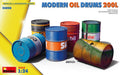 Modern Oil Drums 200L Kit – Miniart 1:24