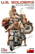 U.S.SOLDIERS W/wla Motorcycles Kit – Miniart 1:35