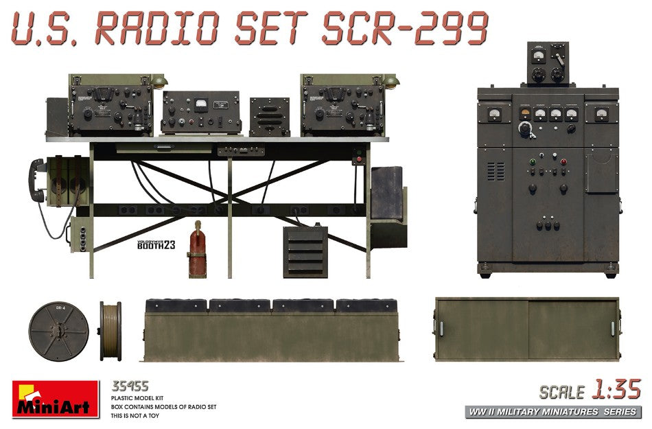 U.S.RADIO Set SCR-299 Kit – Miniart 1:35