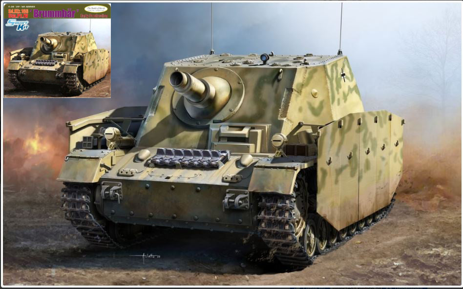 Sd.Kfz.166 Stu.pz. Iv Brummbar Kursk Kit – Dragon 1:35