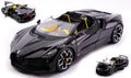 Bugatti W16 Mistral Cabriolet Black – Burago 1:18
