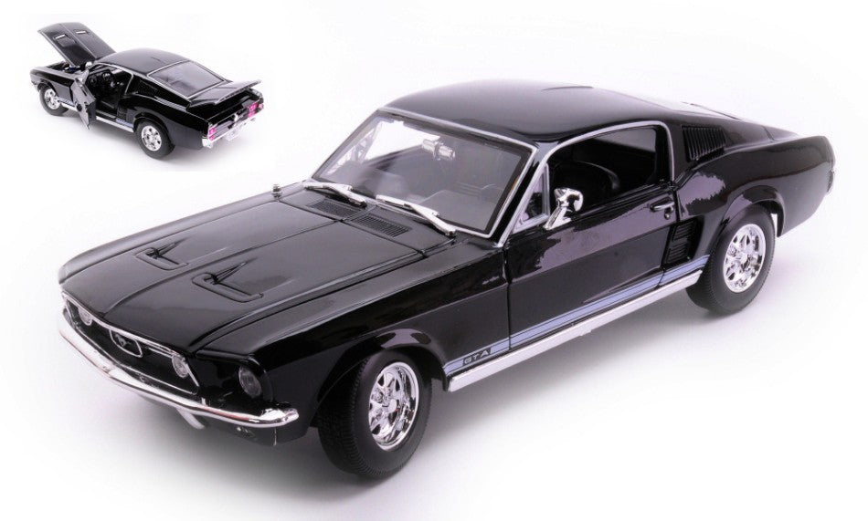 Ford Mustang Gta Fastback 1967 nero 1:18 – Maisto