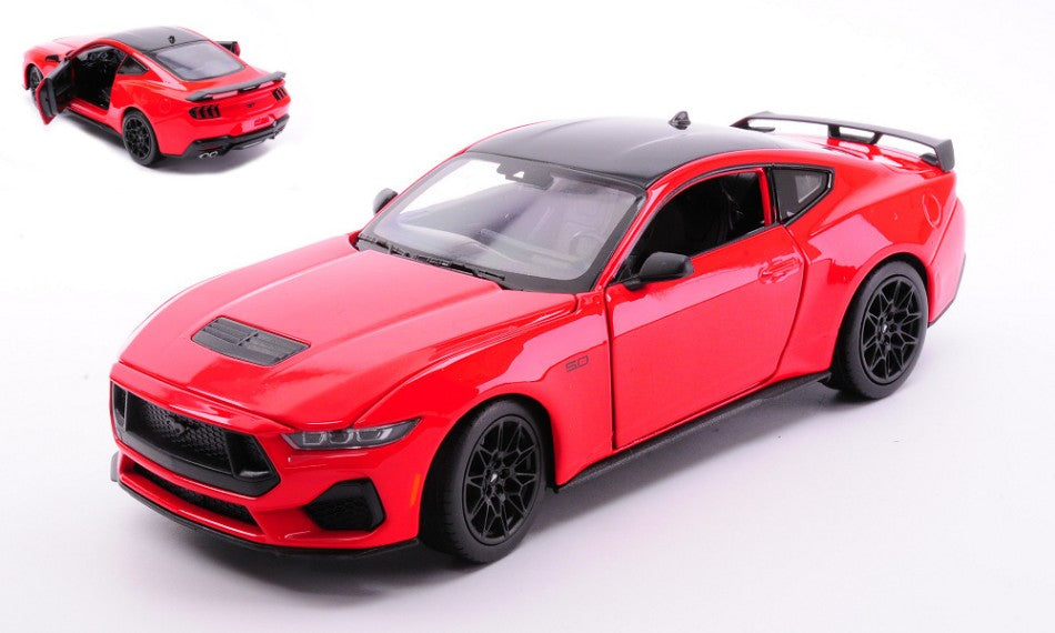 Ford Mustang 2024 Red – Welly 1:24