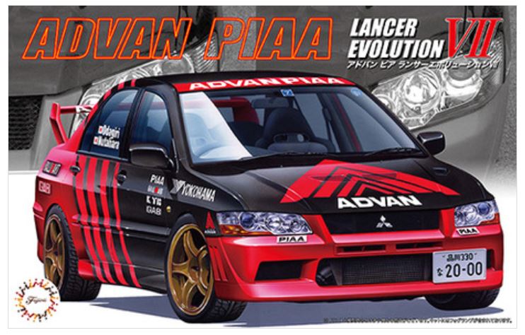 Mitsubishi Lancer Evo Vii Kit – Fujimi 1:24