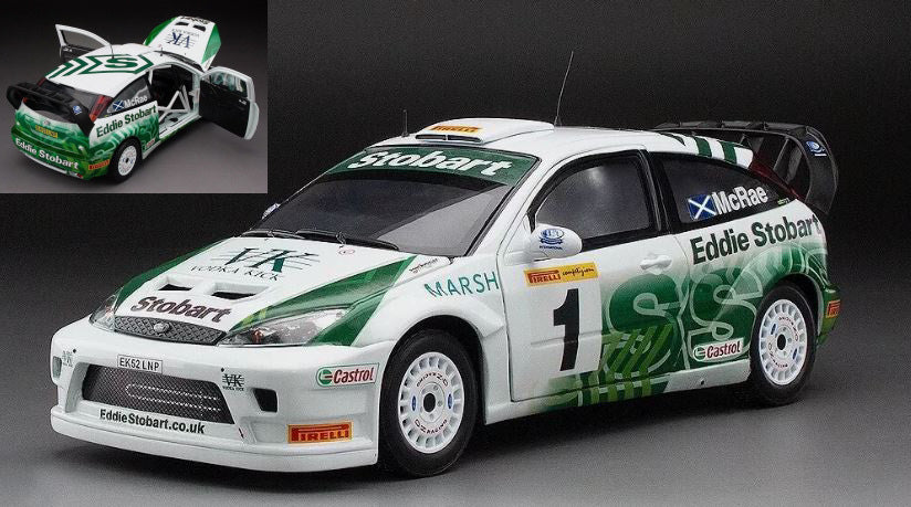 Ford Focus WRC N.1 Pirelli International Rally 2005 Colin Mc Rae – SunStar 1:18