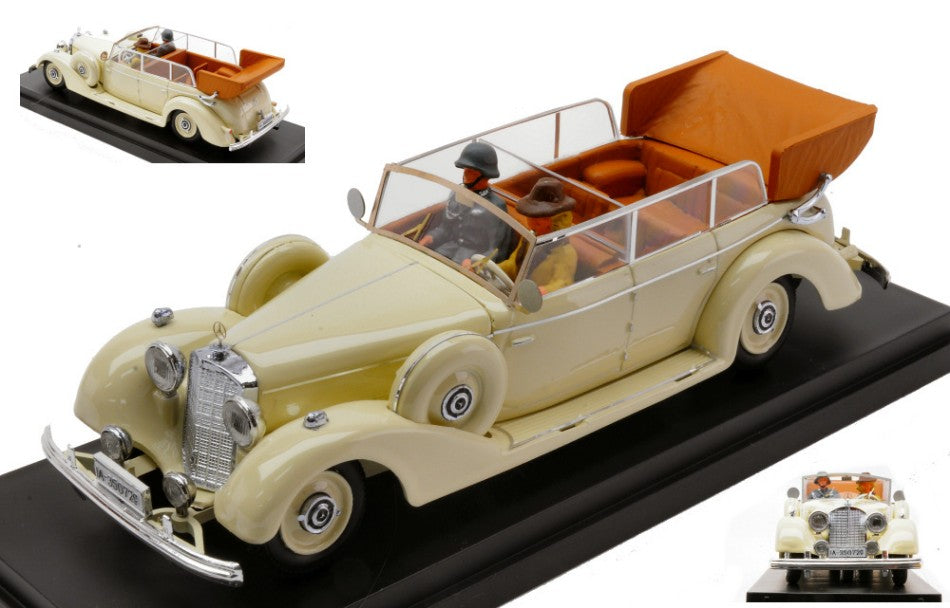 Mercedes 770 K Cabriolet 1938 Eva Braun And Ss Military Guard – Rio 1:43