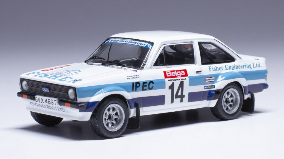 Ford Escort Mk Ii Rs 1800 N.14 Haspengouw Rally 1980 Fisher-frazer – Ixo Model 1:43