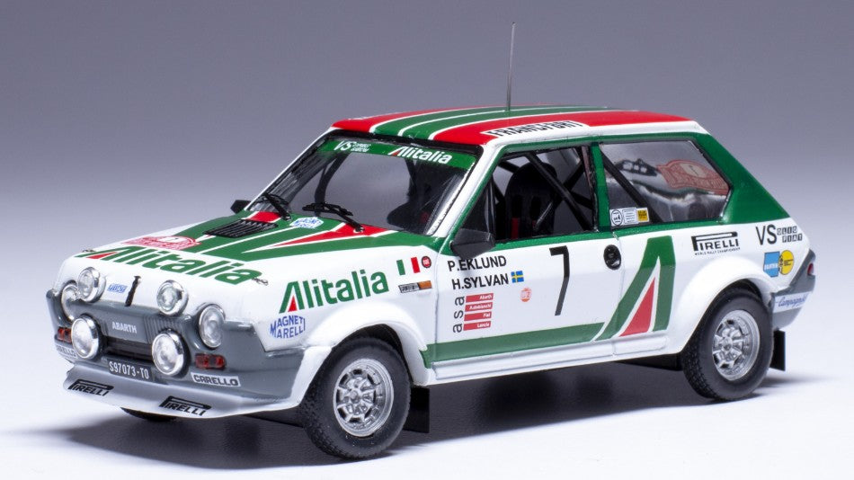 Fiat Ritmo 75 Abarth N.7 Rally Monte Carlo 1979 Eklund-sylvan – Ixo Model 1:43