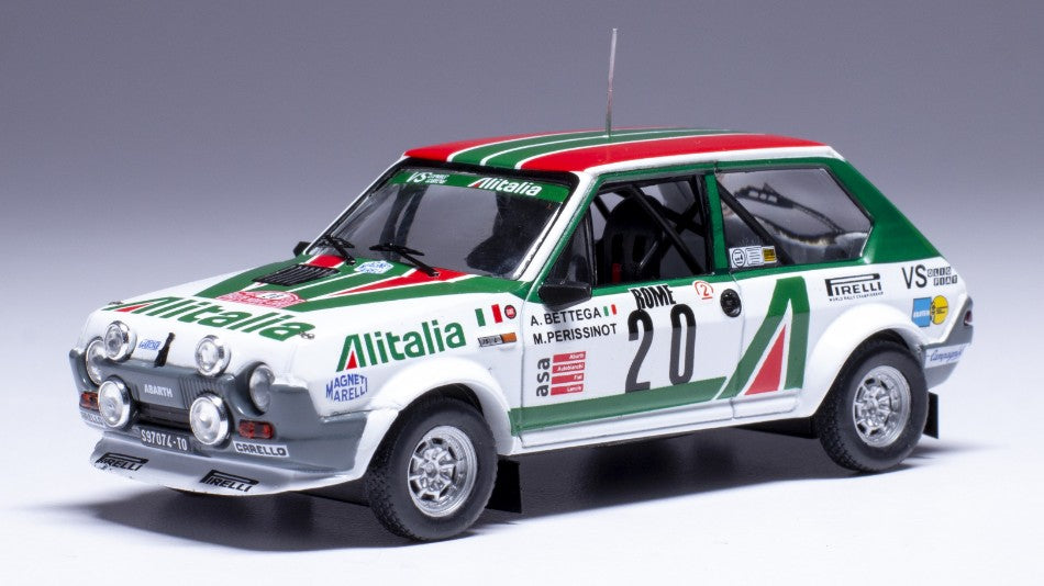Fiat Ritmo 75 Abarth N.20 Rally Monte Carlo 1979 Bettega-perissinot – Ixo Model 1:43