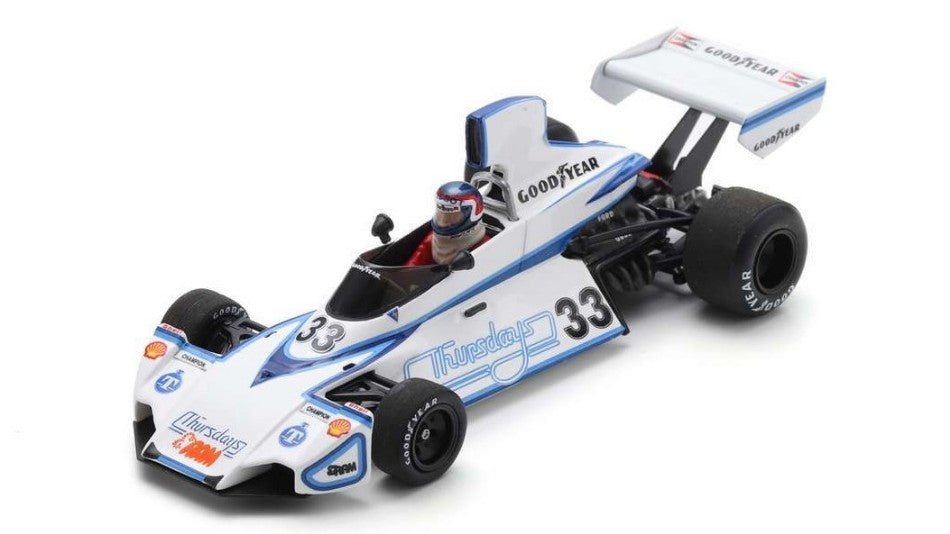 Brabham BT44B N.33 Race Of Champion 1976 Patrick Neve – Spark Model 1:43