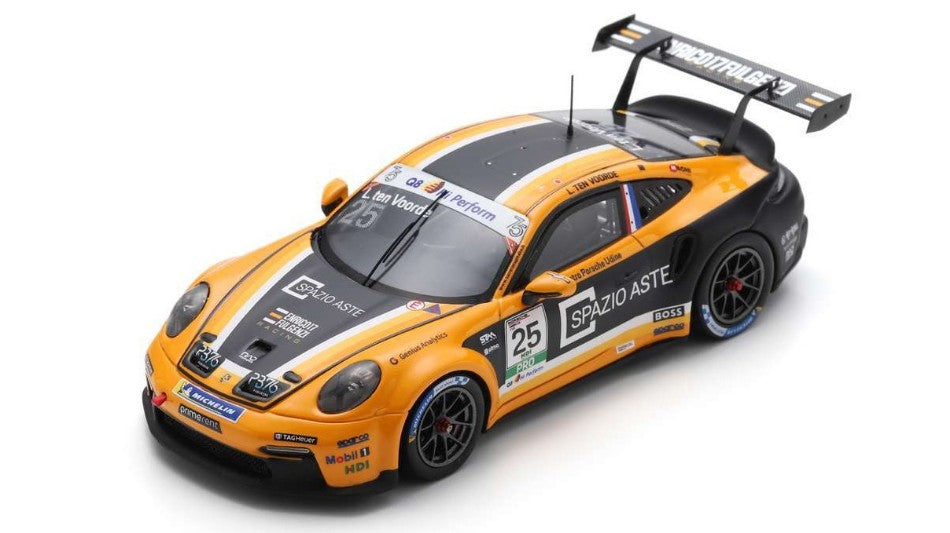 Porsche 911 GT3 Cup N.25 Carrera Italia Champion 2023 L.T.VOORDE – Spark Model 1:43