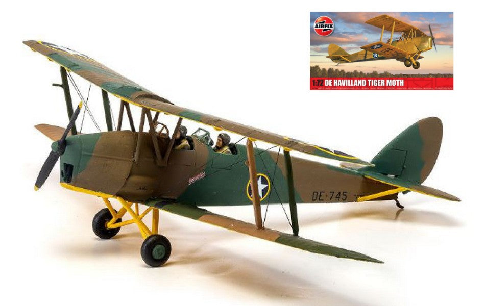 De Havilland Tiger Moth Kit – Airfix 1:72