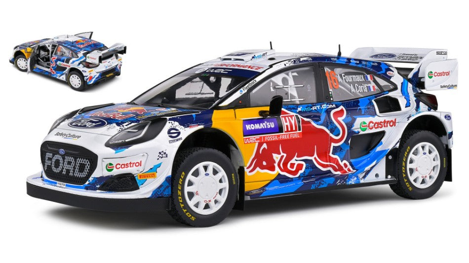 Ford Puma Rally1 N.16 3Rd Rally Sweden 2024 A.Fourmaux/A.Coria 1:18 – Solido